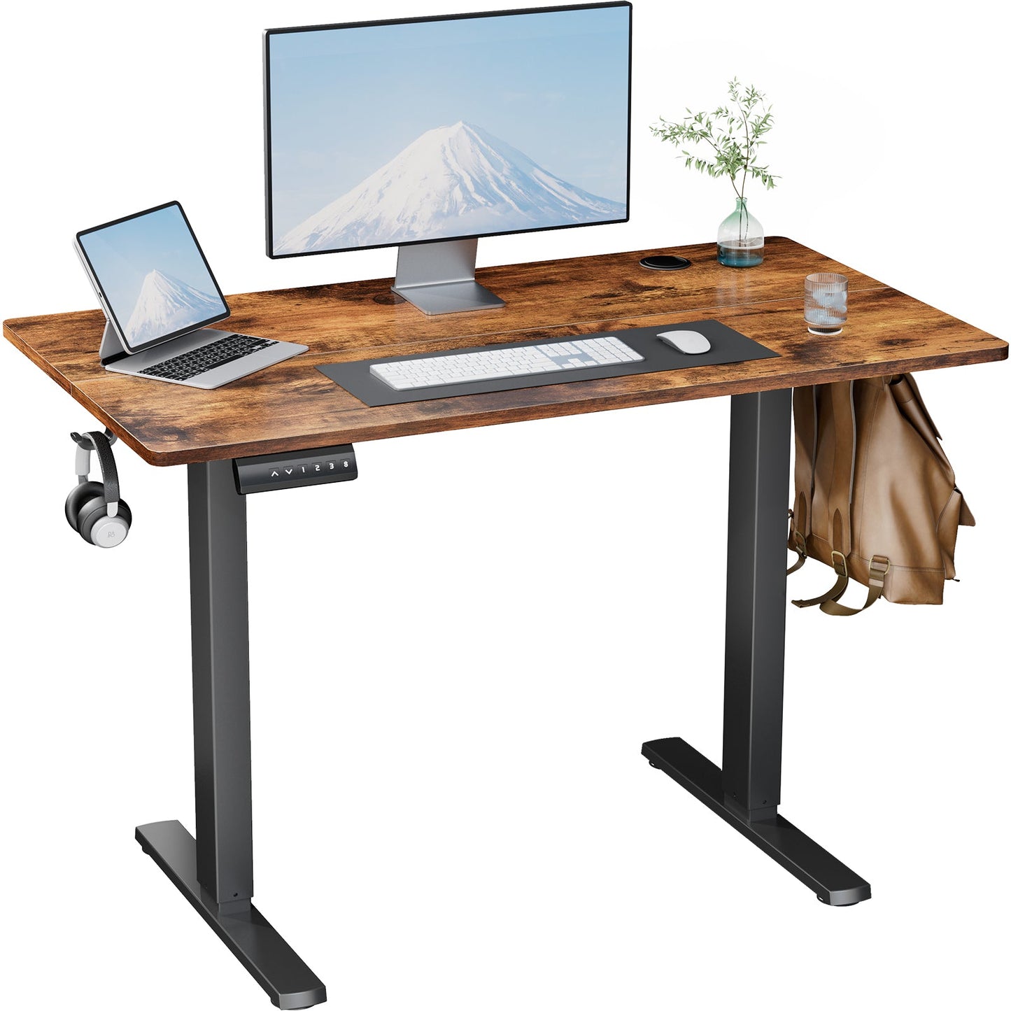 MyDepot Ergonomic Height Adjustable Table Workstation