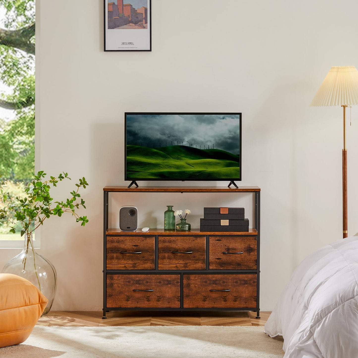 MyDepot Bedroom Dresser with Storage Drawers