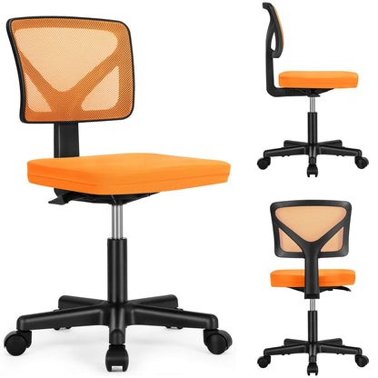 MyDepot Armless Mesh Office Chair Ergonomic Computer Desk Chair 6 Colors