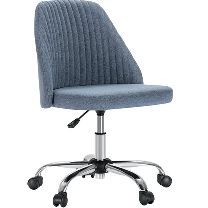 MyDepot Adjustable Rolling Home or Office Armless Desk Chair