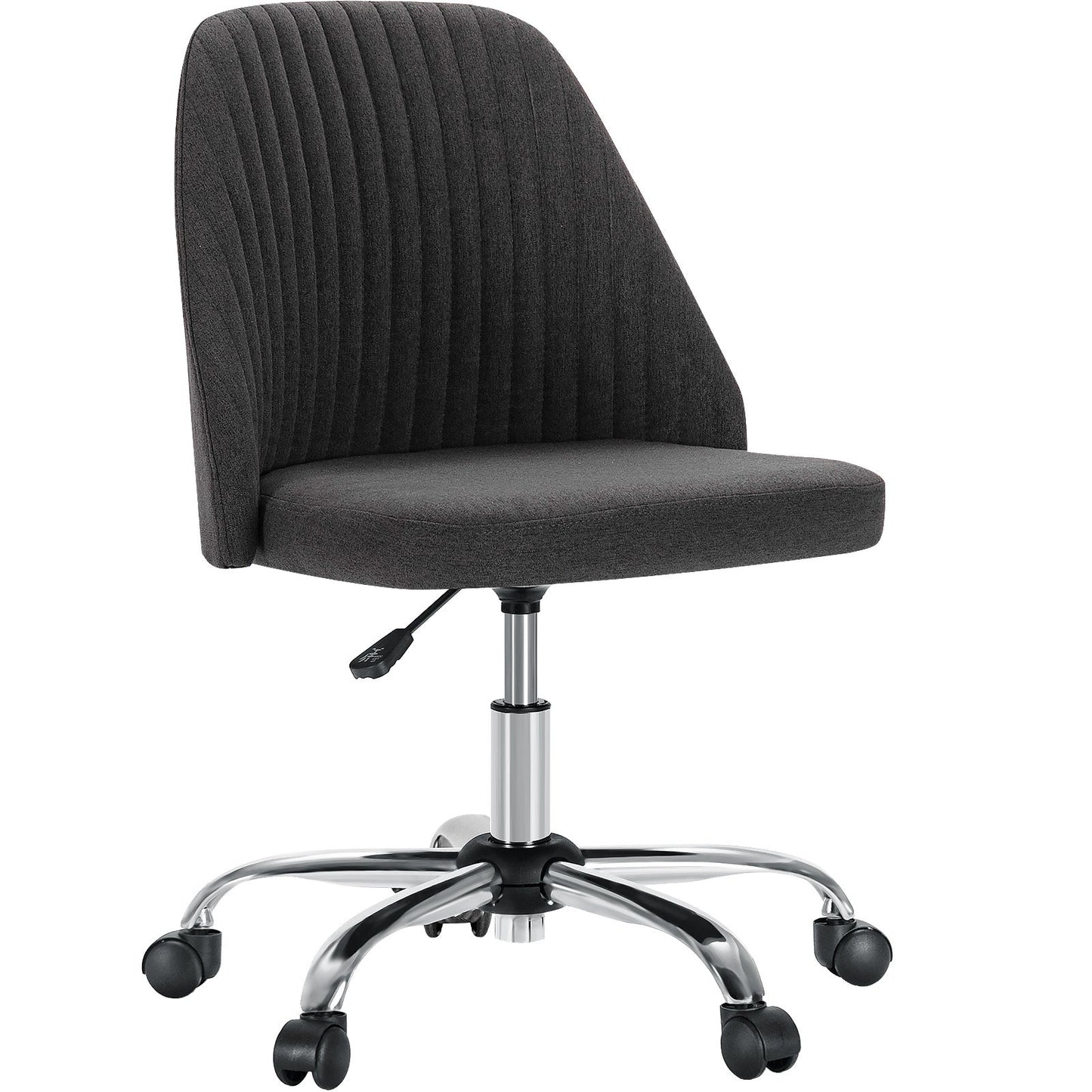 MyDepot Adjustable Rolling Home or Office Armless Desk Chair