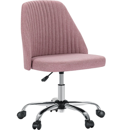 MyDepot Adjustable Rolling Home or Office Armless Desk Chair