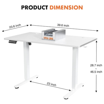 MyDepot Ergonomic Height Adjustable Table Workstation